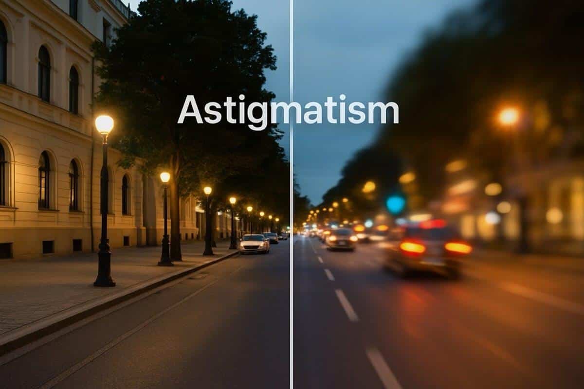 Как видит человек с астигматизмом